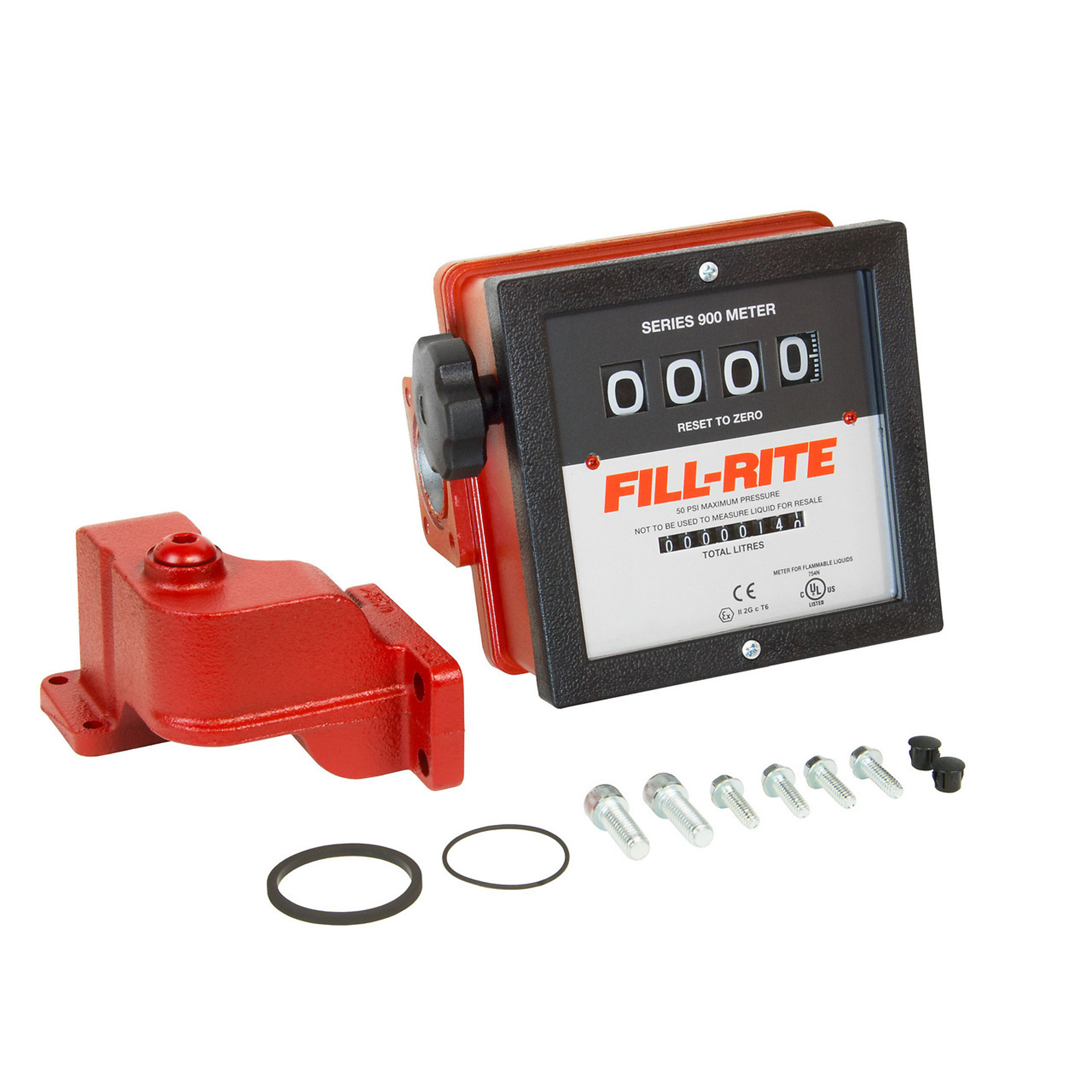 Fill-Rite, 23-151 LPM 4-Digit Mechanical Meter, Model# 901CLMK300V
